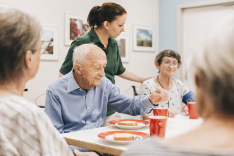 Frühstück in der stationären Geriatrie