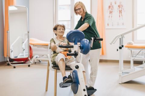 Therapie in der geriatrischen Tagesklinik