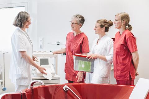 Das Team der Geburtsklinik