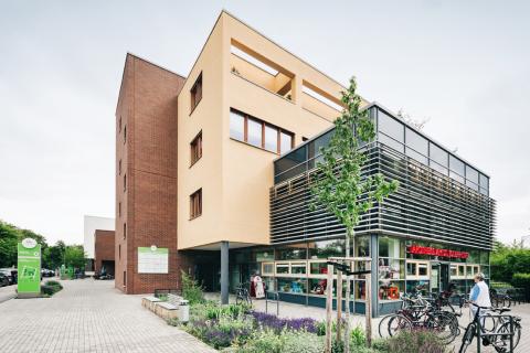 Akademie für Palliativmedizin und Hospizarbeit, Eingang Franziska-Werner-Haus
