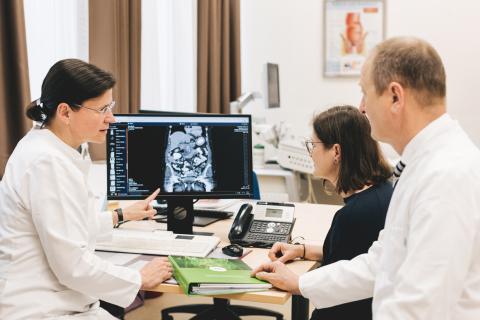 Darmkrebszentrum Patientengespräch