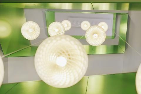 Detail: Lichtinstallation im Krankenhaus St. Joseph-Stift