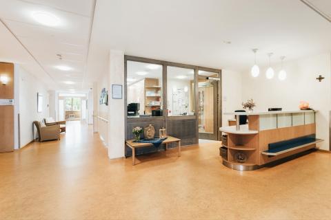 Palliativstation Eingangsbereich