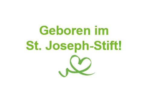 Geboren im St. Joseph-Stift, Logo