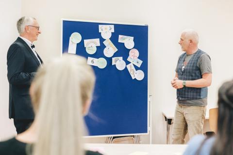 Kurse in der Akademie für Palliativmedizin und Hospizarbeit – Einblick in einen Kurs.