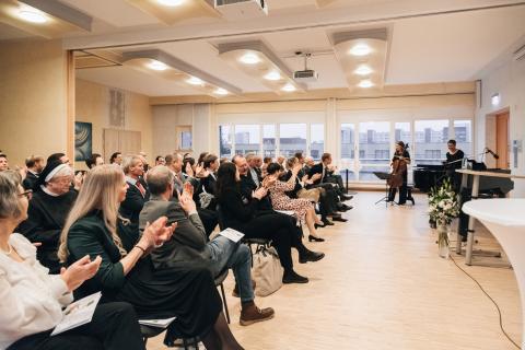Feier anlässlich des Geschäftsführerwechsels am 11.01.2023 im Tagungszentrum am St. Joseph-Stift