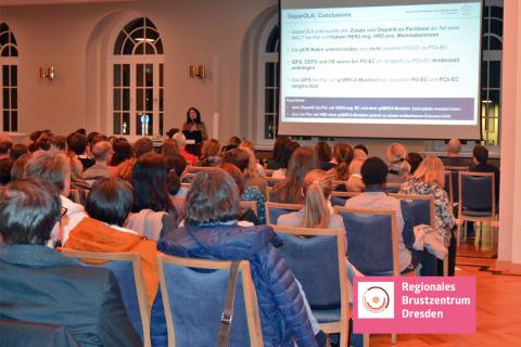 Update Mammakarzinom: Veranstaltung des Regionalen Brustzentrums Dresden, 2023.
