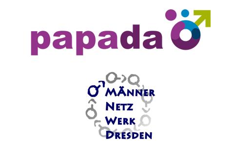Logo des Projekts papada im Männernetzwerk Dresden – Veranstalter der gemeinsamen Väterabende mit dem Krankenhaus St. Joseph-Stift.