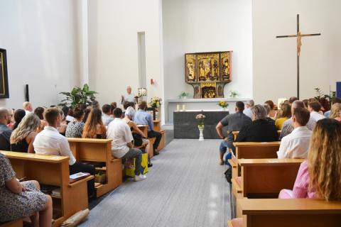 Abschluss 3. Lehrjahr 2023, Gottesdienst in der Kapelle 2