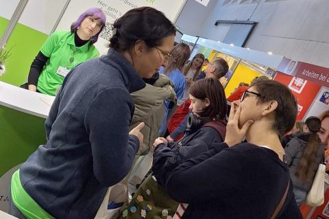 Jobtage Dresden – St. Joseph-Stift auf einer Berufs- und Bewerbermesse.