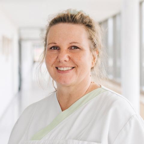 Portrait Winnie Hohenstein, Praxisanleiterin Innere Medizin