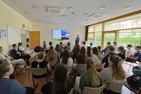 Tag der Mitarbeitergesundheit und Händehygiene 2026: Vortrag zum Thema Stress und Stressvermeidung im Rahmen der Veranstaltung.