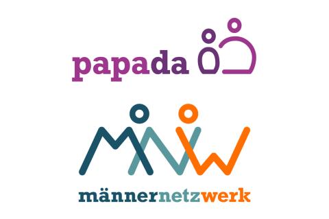 Logo Männernetzwerk-Dresden und Projekt Papada